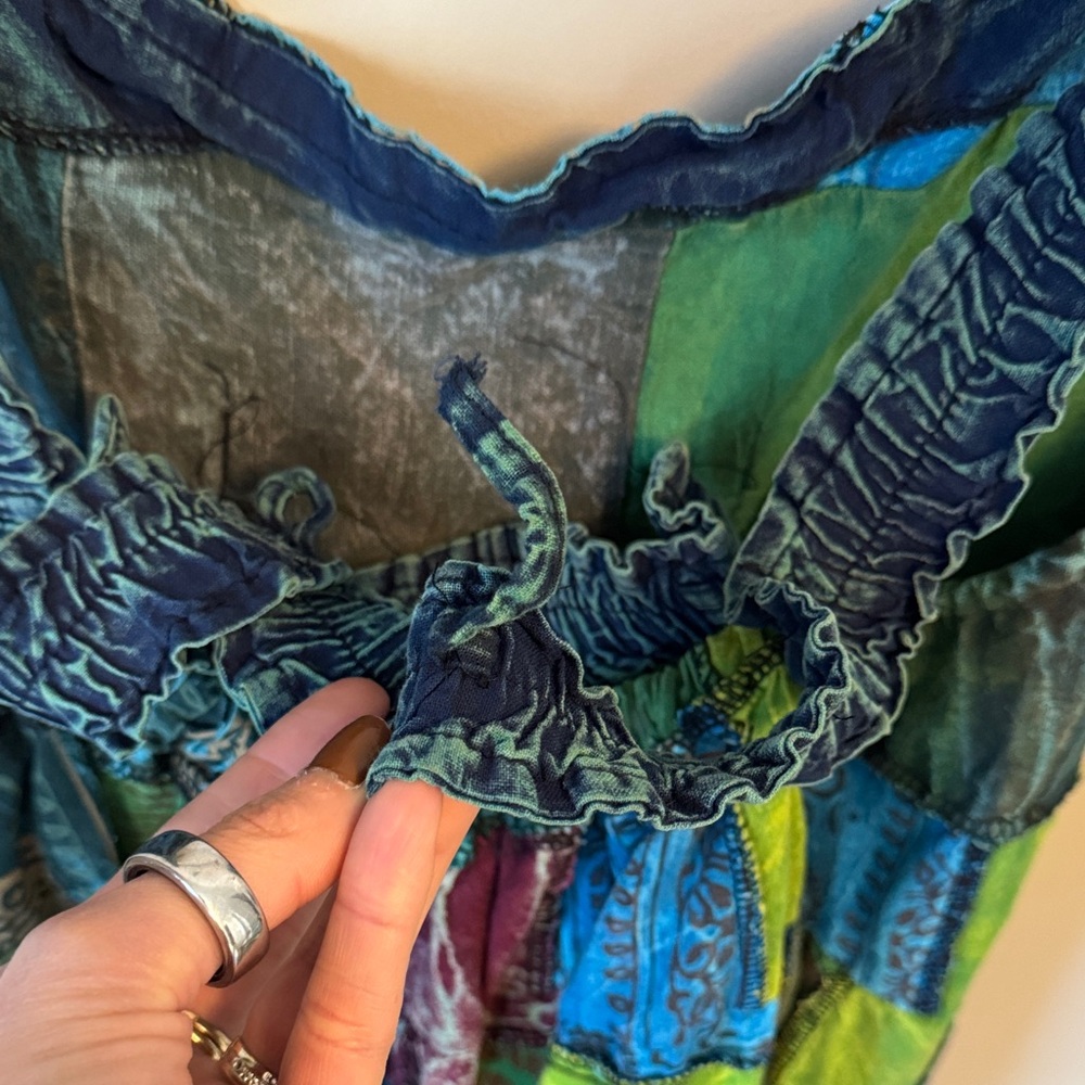 AFRICWAY Patchwork Jumpsuit - Picture 9 of 10